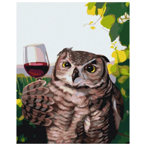 Pictură pe numere BrushMe Cunoscătorul BS53501FC 50 x 40 cm / Verticală photo 1