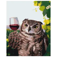 Pictură pe numere BrushMe Cunoscătorul BS53501FC 50 x 40 cm / Verticală