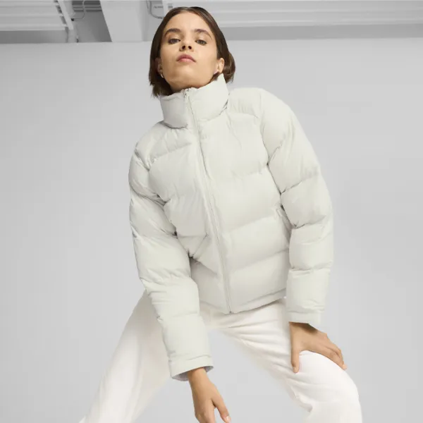 Scurtă pentru femei Puma Mono Jacket Toamnă - Iarnă / White photo 2