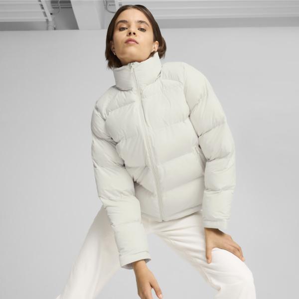 Scurtă pentru femei Puma Mono Jacket Toamnă - Iarnă / White photo 2 Scurtă pentru femei Puma Mono Jacket Toamnă - Iarnă / White photo 2
