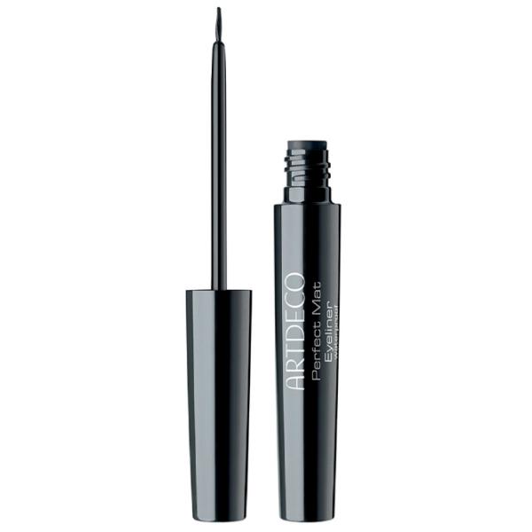 Lainer pentru ochi Artdeco PERFECT MAT EYELINER 4.5 ml / Black photo 1