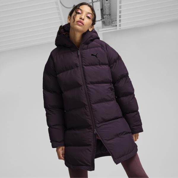 Scurtă pentru femei Puma Mono Parka Toamnă - Iarnă / Plum photo 4
