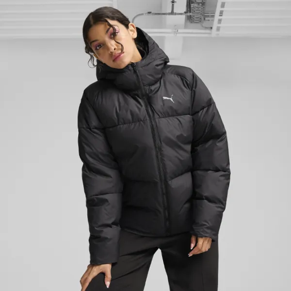 Scurtă pentru femei Puma Poly Puffer Jacket Toamnă - Iarnă / Black photo 4