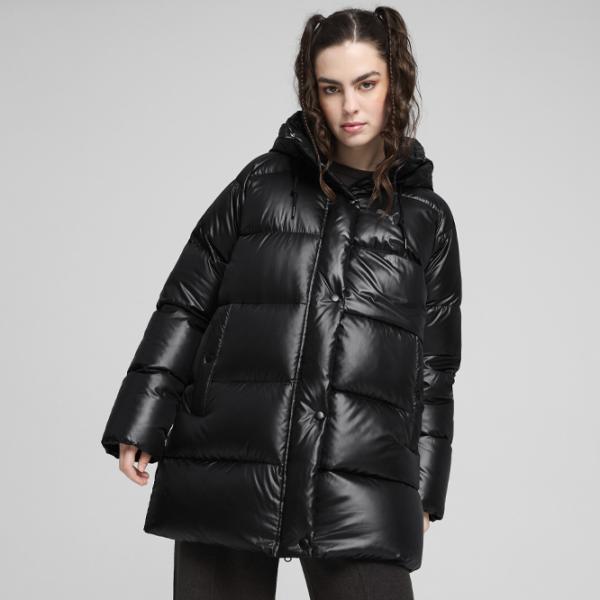 Scurtă pentru femei Puma Style Down Jacket Toamnă - Iarnă / Black photo 3