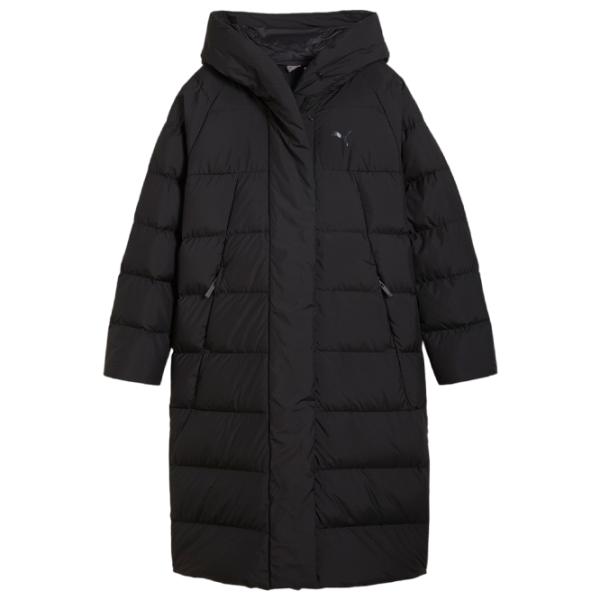Scurtă pentru femei Puma Long Down Coat Toamnă - Iarnă / Black photo 1