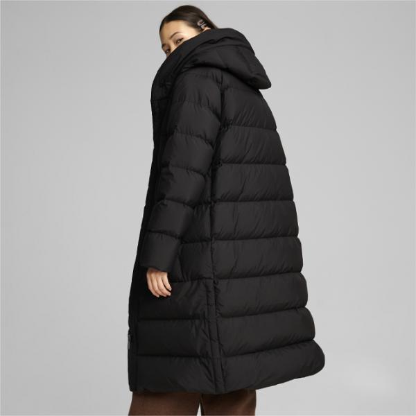Scurtă pentru femei Puma Long Down Coat Toamnă - Iarnă / Black photo 2