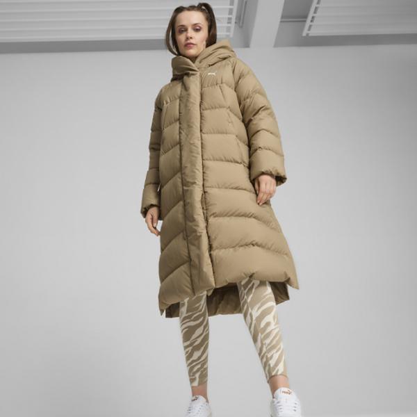 Куртка для женщин Puma Long Down Coat Осень - Зима / Дубовая ветвь photo 3