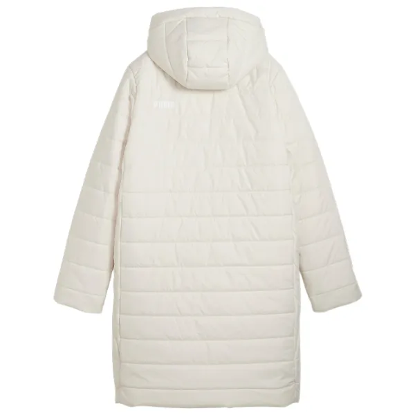 Scurtă pentru femei Puma Ess Hooded Padded Coat Toamnă - Iarnă / White photo 3