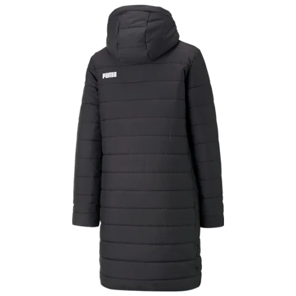 Scurtă pentru femei Puma Ess Hooded Padded Coat Toamnă - Iarnă / Black photo 2