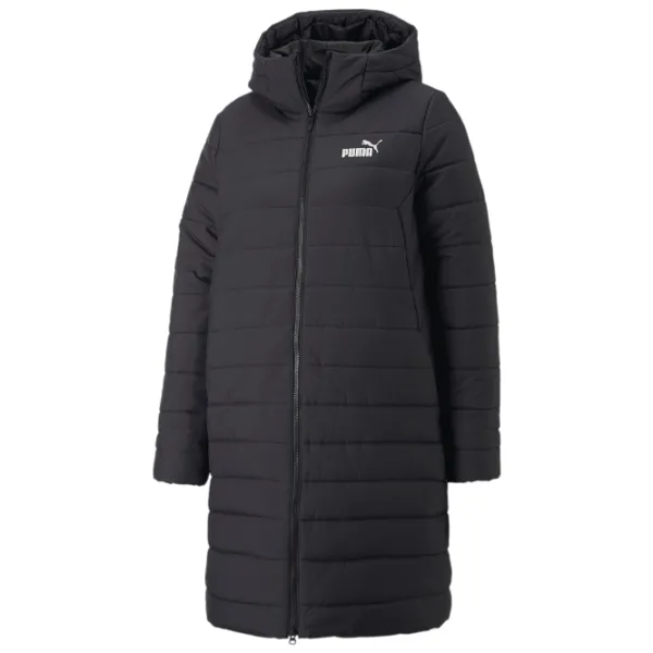 Scurtă pentru femei Puma Ess Hooded Padded Coat Toamnă - Iarnă / Black photo 1
