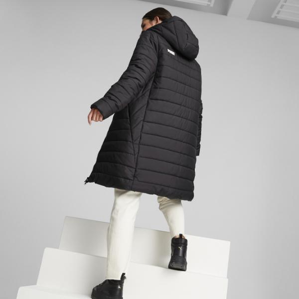 Scurtă pentru femei Puma Ess Hooded Padded Coat Toamnă - Iarnă / Black photo 3 Scurtă pentru femei Puma Ess Hooded Padded Coat Toamnă - Iarnă / Black photo 3