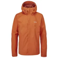 Jachetă pentru femei Rab Downpour Plus 2.0 Demisezon / Grapefruit