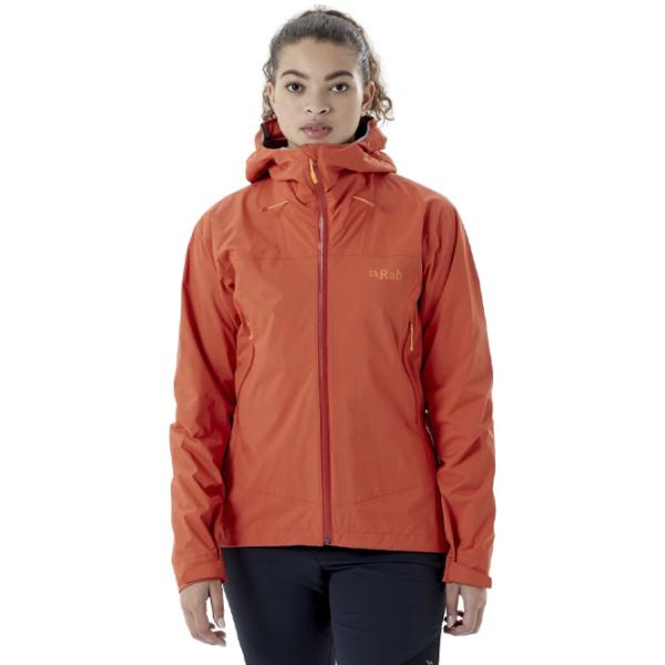 Ветровка для женщин Rab Downpour Plus 2.0 Демисезон / Грейпфрут photo 3