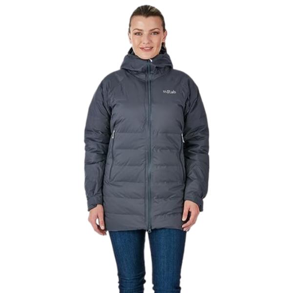 Куртка для женщин Rab Valiance Parka Осень - Зима / Стальной photo 2