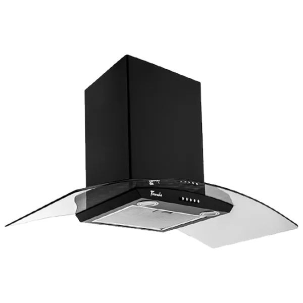 Hotă Tornado Eva 1200 Șemineu/ Black/ Gray photo 1