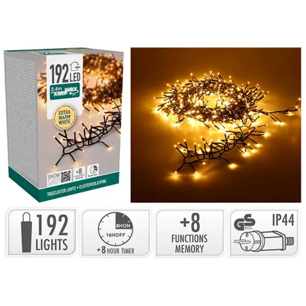 Гирлянды LED PS 54454  / Экстра тёплый белый photo 1 Гирлянды LED PS 54454  / Экстра тёплый белый photo 1