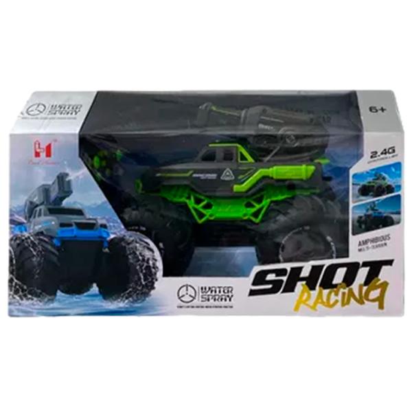 Mașină Lead Honor Amphibious Water Cannon Truck LH-C072  / 2.4 GHz / Black Green photo 2