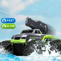 Машинка Lead Honor Amphibious Water Cannon Truck LH-C072 / 2.4 ГГц / Черный Зеленый photo 4