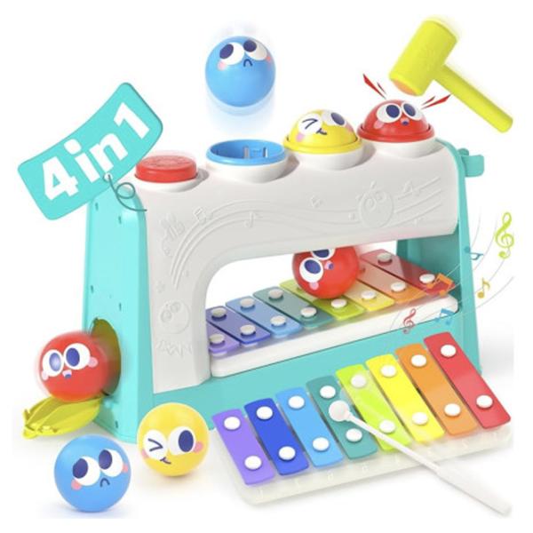 Xilofon Hola Toys HE792700  1.5+ / Multicolor photo 3