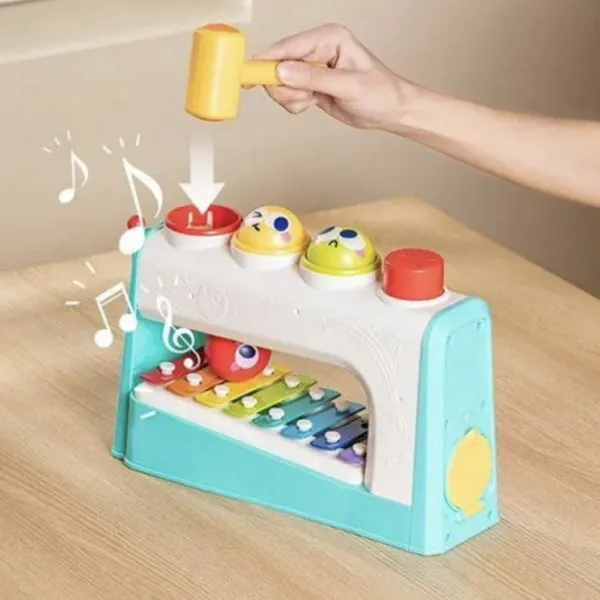 Xilofon Hola Toys HE792700  1.5+ / Multicolor photo 4