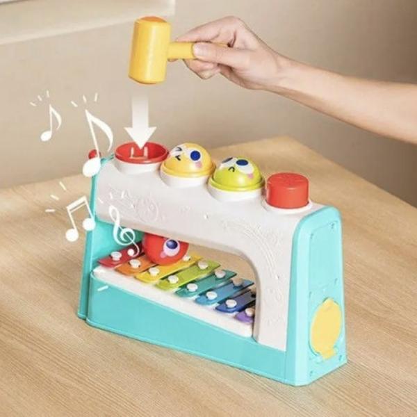 Xilofon Hola Toys HE792700  1.5+ / Multicolor photo 4