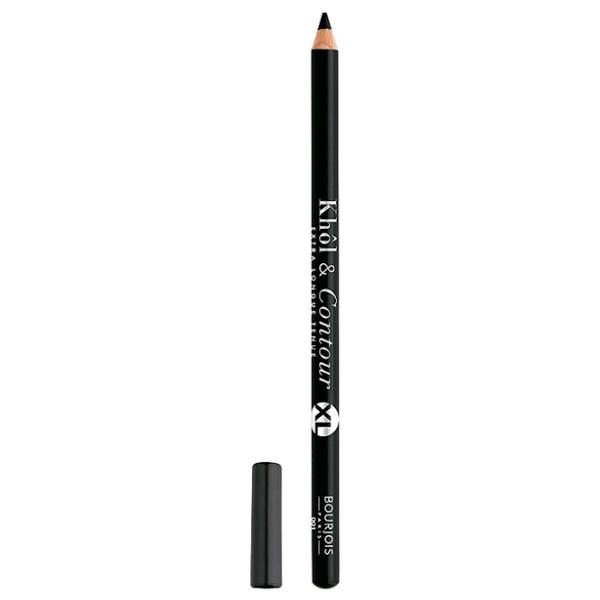 Карандаш для глаз Bourjois KOHL&CONTOUR  / Черный photo 2 Карандаш для глаз Bourjois KOHL&CONTOUR  / Черный photo 2