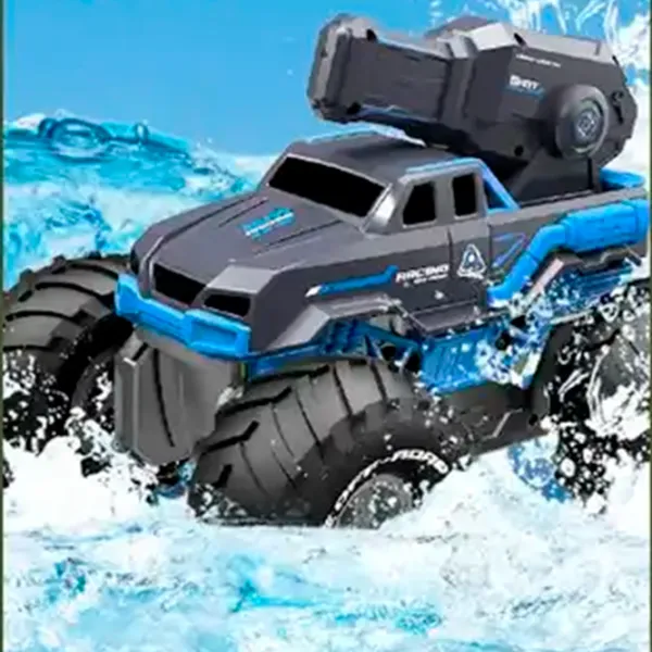 Машинка Lead Honor Amphibious Water Cannon Truck LH-C072  / 2.4 ГГц / Черный Синий photo 6 Машинка Lead Honor Amphibious Water Cannon Truck LH-C072  / 2.4 ГГц / Черный Синий photo 6