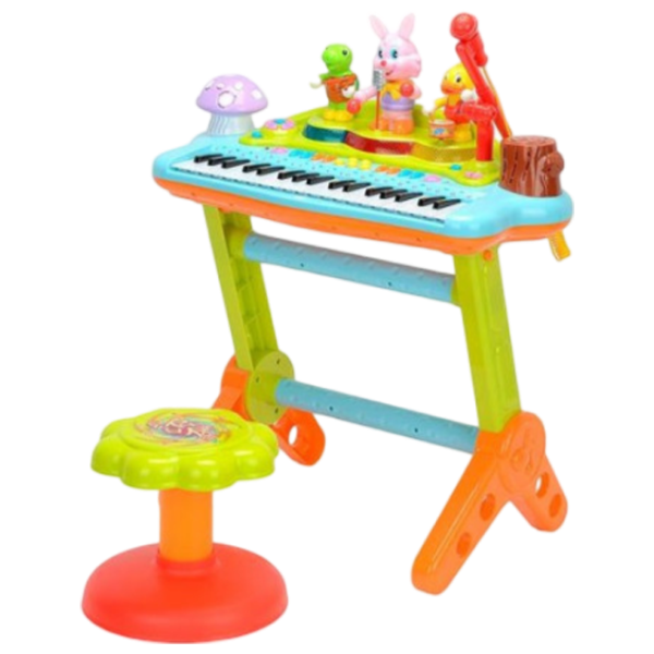 Pian pentru copii Hola Toys 669 37 clape Multicolor photo 1