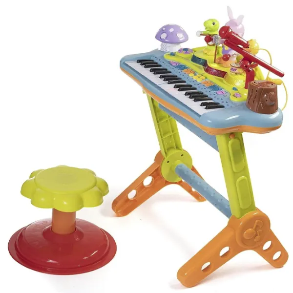Pian pentru copii Hola Toys 669 37 clape Multicolor photo 3