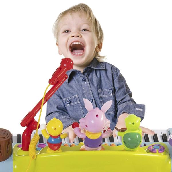 Pian pentru copii Hola Toys 669 37 clape Multicolor photo 8