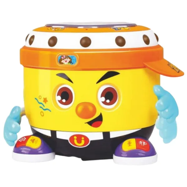 Барабан Hola Toys Happy Drum 1.5+ / Желтый photo 1