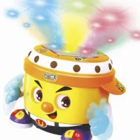 Барабан Hola Toys Happy Drum 1.5+ / Желтый photo 2