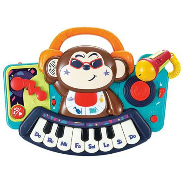 Pian pentru copii Hola Toys 3137 13 clape / Multicolor photo 2