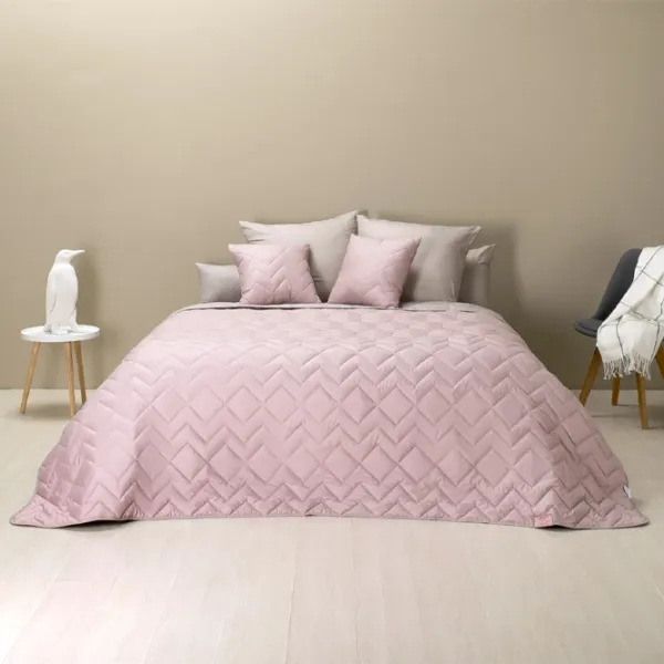 Покрывало Mobicasa LUXE IZZI  Полиэстер / Powder pink photo 2