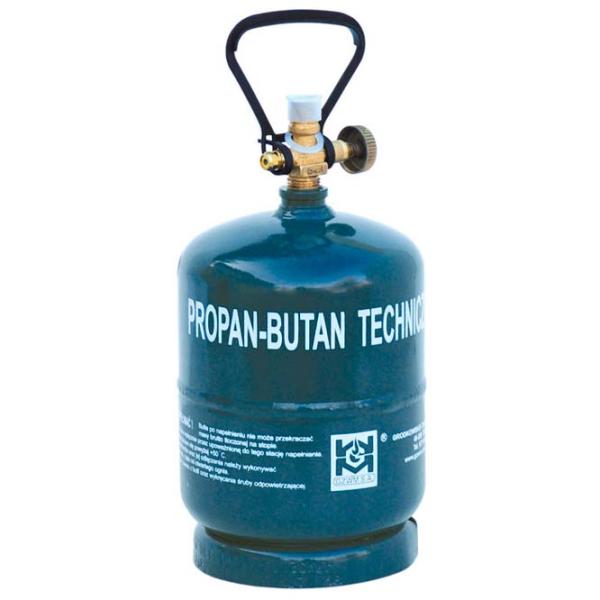 Газовые баллоны GZWM BT-1 2.4 л / Пропан - Бутан photo 1