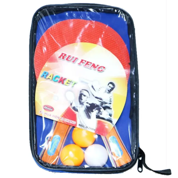 Set de palete Rui Feng 167706  Pentru tenis de masă / Drept / Cauciuc photo 1 Set de palete Rui Feng 167706  Pentru tenis de masă / Drept / Cauciuc photo 1