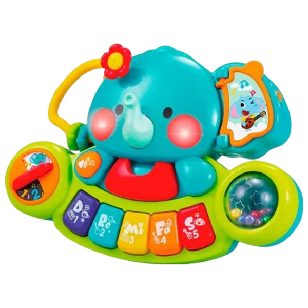 Pian pentru copii Hola Toys HT3135 5 clape / Multicolor photo 1