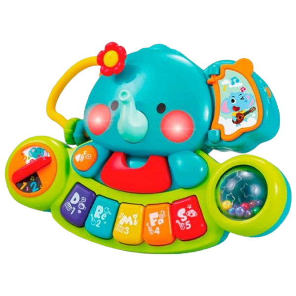 Pian pentru copii Hola Toys HT3135 5 clape / Multicolor photo 1