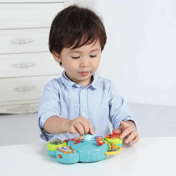 Pian pentru copii Hola Toys HT3135 5 clape / Multicolor photo 2