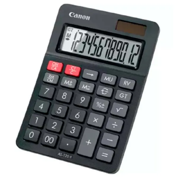Calculatoare de birou Canon AS-120 II Pentru contabilitate /  photo 1 Calculatoare de birou Canon AS-120 II Pentru contabilitate /  photo 1