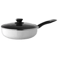 Сковорода CS Trapani 27995  Универсальная / 28 см / Серебряный