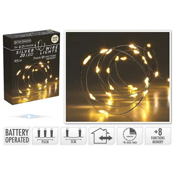 Гирлянды LED PS 27384  / Тёплый белый photo 1 Гирлянды LED PS 27384  / Тёплый белый photo 1