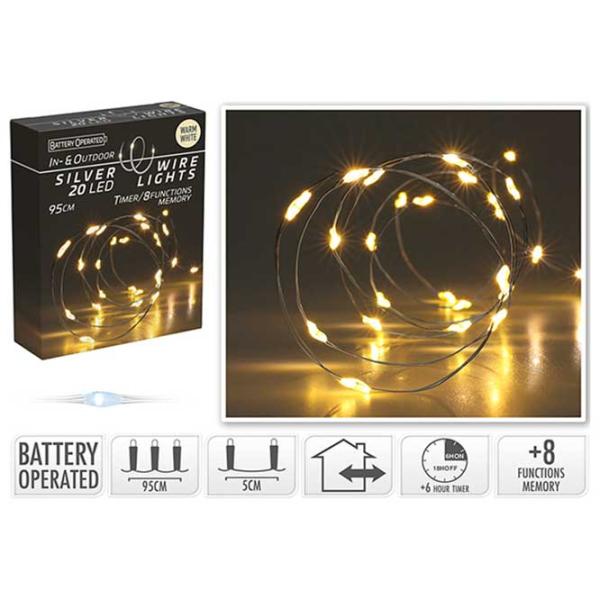 Гирлянды LED PS 27384  / Тёплый белый photo 1 Гирлянды LED PS 27384  / Тёплый белый photo 1