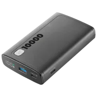 Power Bank Cellularline PBDISPL01PD10000K 10000 мАч/ Черный