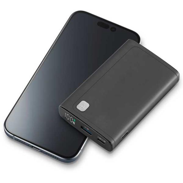 Power Bank Cellularline PBDISPL01PD10000K 10000 mAh/ Black photo 4 Power Bank Cellularline PBDISPL01PD10000K 10000 mAh/ Black photo 4