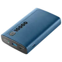 Power Bank Cellularline PBDISPL01PD10000B 10000 mAh/ Blue