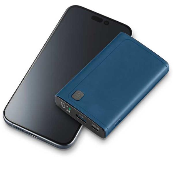 Power Bank Cellularline PBDISPL01PD10000B 10000 мАч/ Синий photo 4 Power Bank Cellularline PBDISPL01PD10000B 10000 мАч/ Синий photo 4