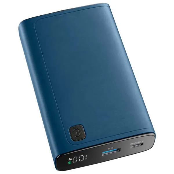 Power Bank Cellularline PBDISPL01PD20000B 20000 mAh/ Blue photo 2 Power Bank Cellularline PBDISPL01PD20000B 20000 mAh/ Blue photo 2