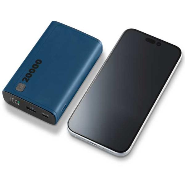 Power Bank Cellularline PBDISPL01PD20000B 20000 mAh/ Blue photo 5 Power Bank Cellularline PBDISPL01PD20000B 20000 mAh/ Blue photo 5