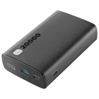 Power Bank Cellularline PBDISPL01PD20000K 20000 мАч/ Черный